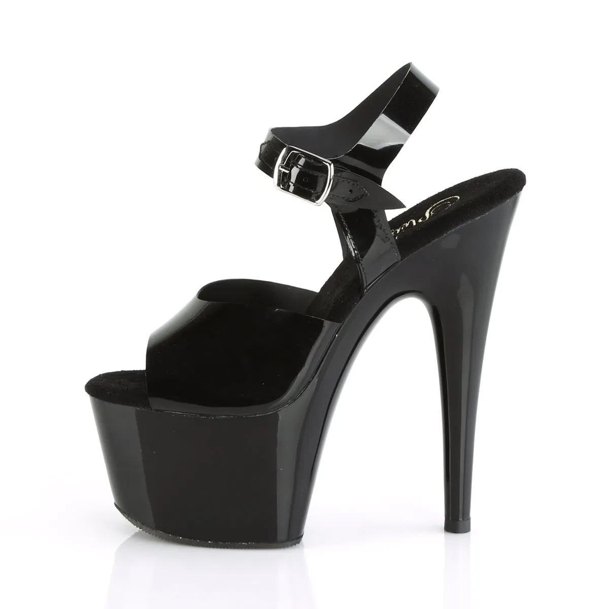 Adore 708N Black Jelly 7" High Heels - Direct