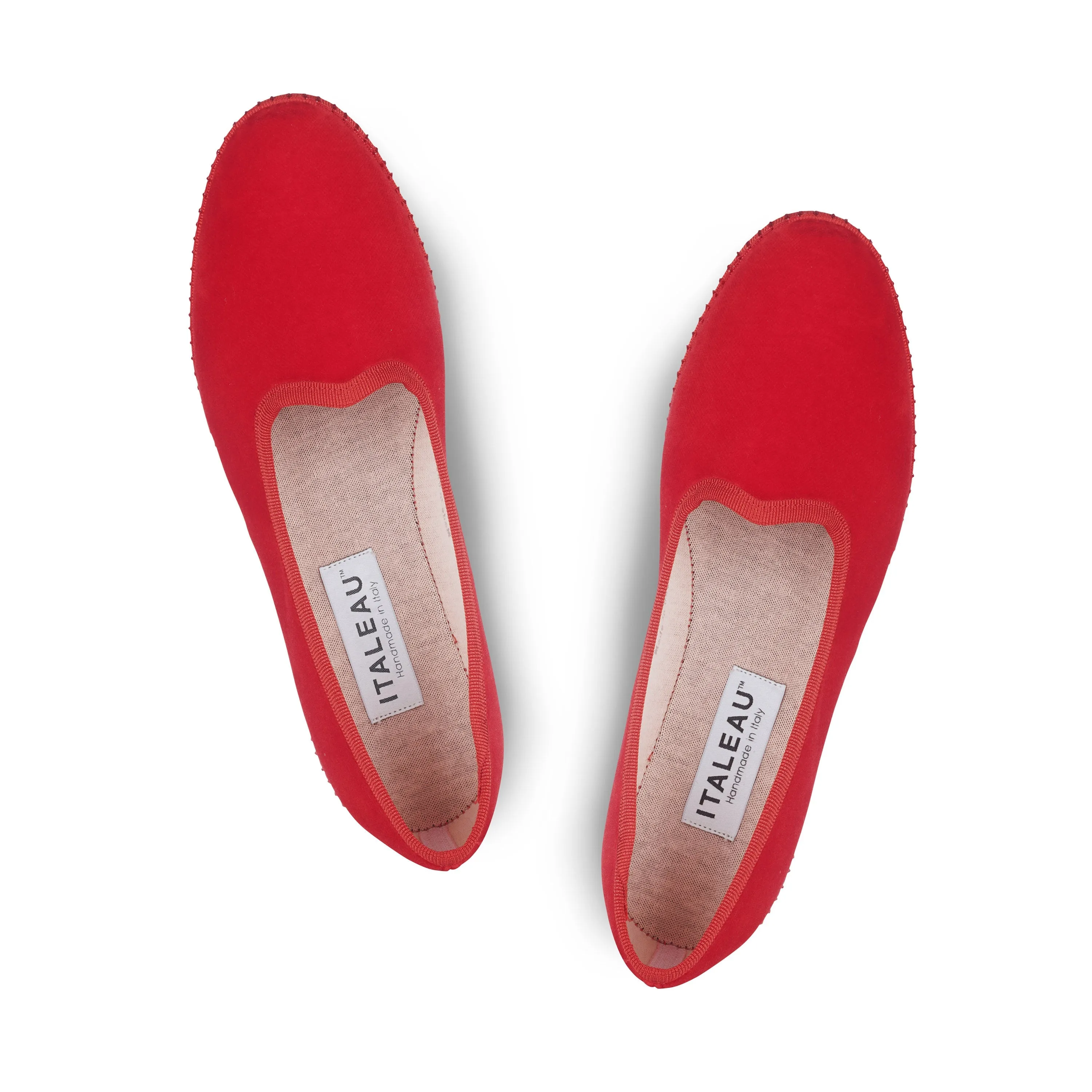 Allegra Flats Rosso
