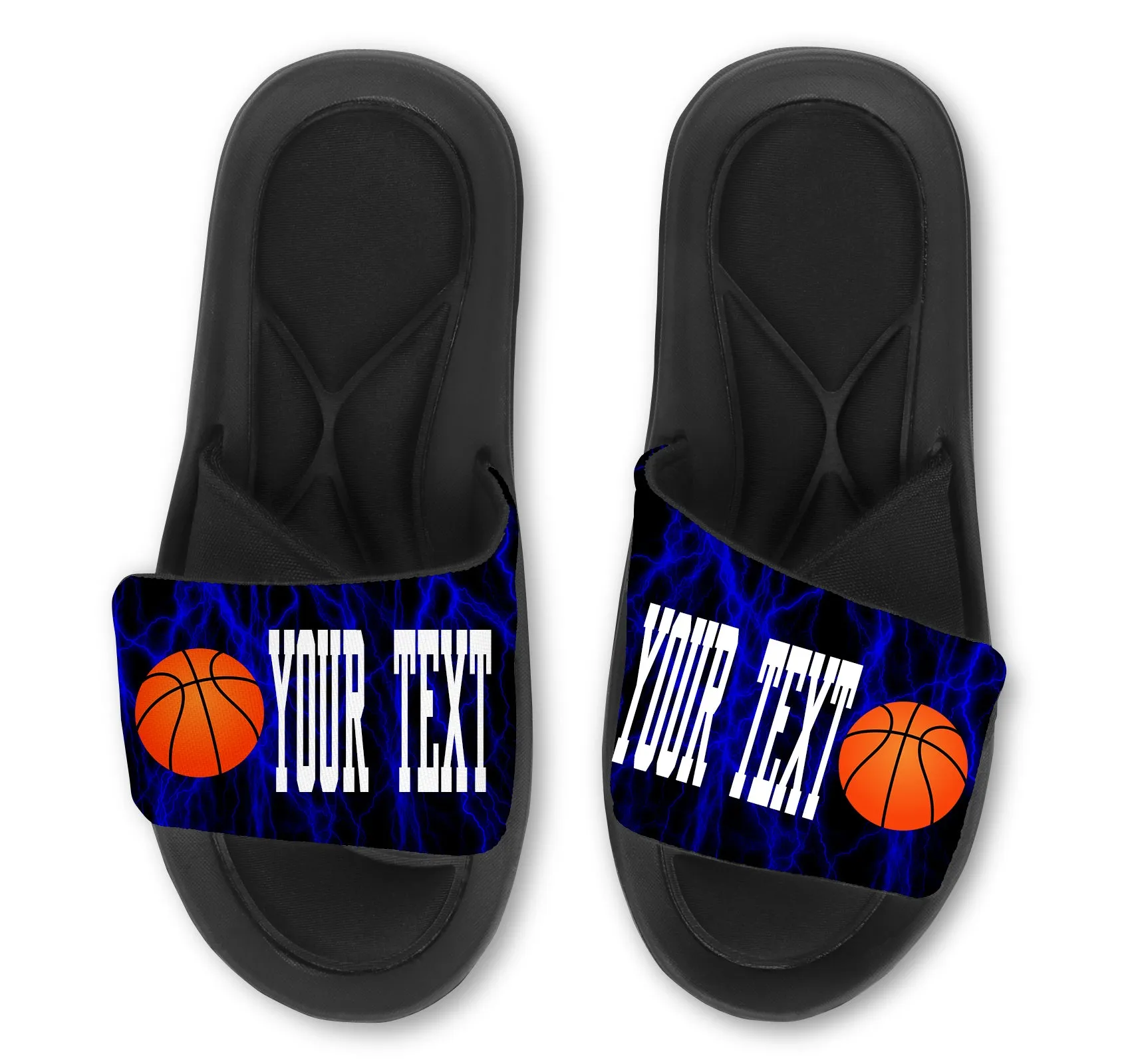 Basketball Custom Slides / Sandals - Choose Your Colors