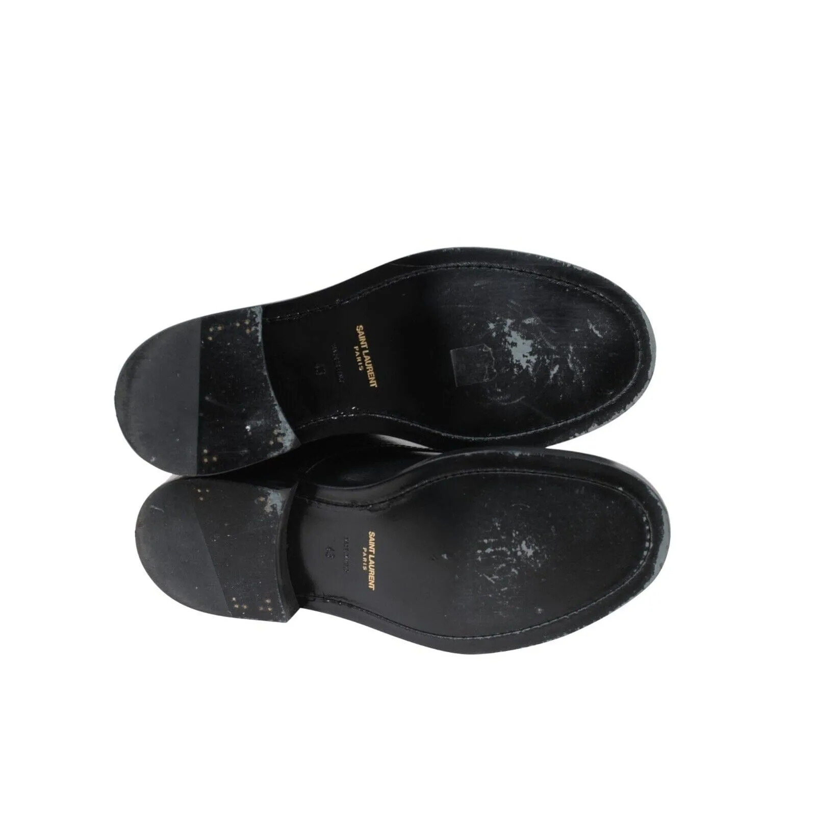 Black Leather Combat Ranger Timothy Army Boots