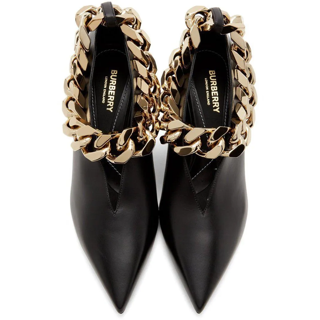 Burberry Black Brierfield Heels