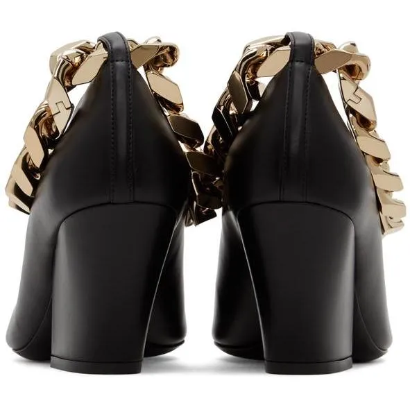 Burberry Black Brierfield Heels