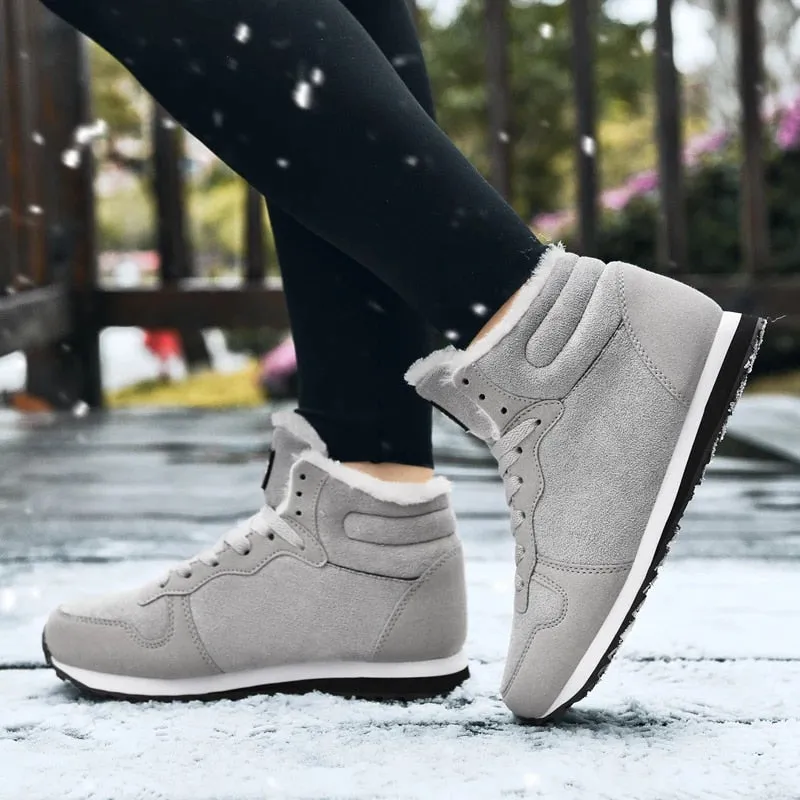 Cuzcare Snow Orthopedic Shoes Casual Plus Size Ankle Boots