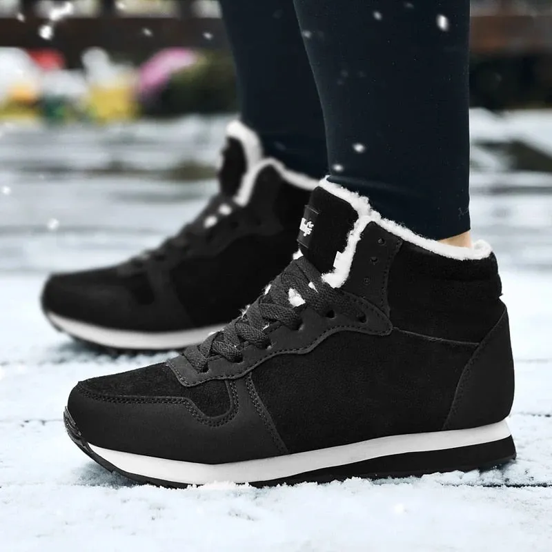 Cuzcare Snow Orthopedic Shoes Casual Plus Size Ankle Boots