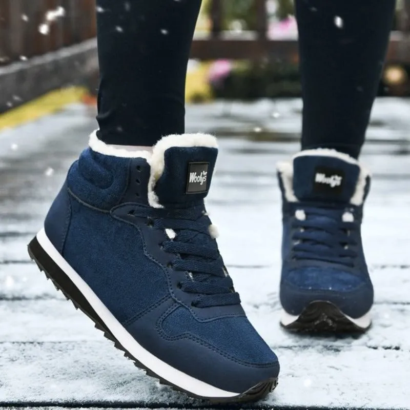 Cuzcare Snow Orthopedic Shoes Casual Plus Size Ankle Boots