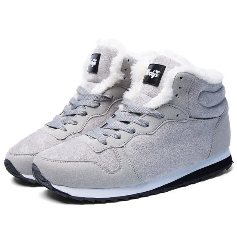 Cuzcare Snow Orthopedic Shoes Casual Plus Size Ankle Boots