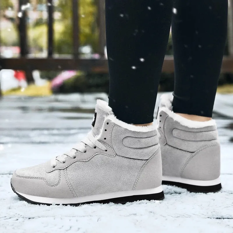 Cuzcare Snow Orthopedic Shoes Casual Plus Size Ankle Boots
