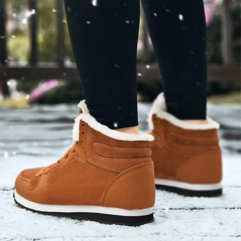 Cuzcare Snow Orthopedic Shoes Casual Plus Size Ankle Boots