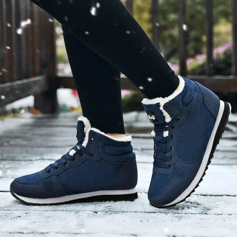 Cuzcare Snow Orthopedic Shoes Casual Plus Size Ankle Boots