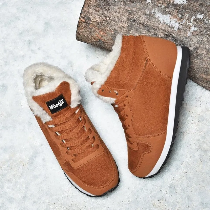 Cuzcare Snow Orthopedic Shoes Casual Plus Size Ankle Boots