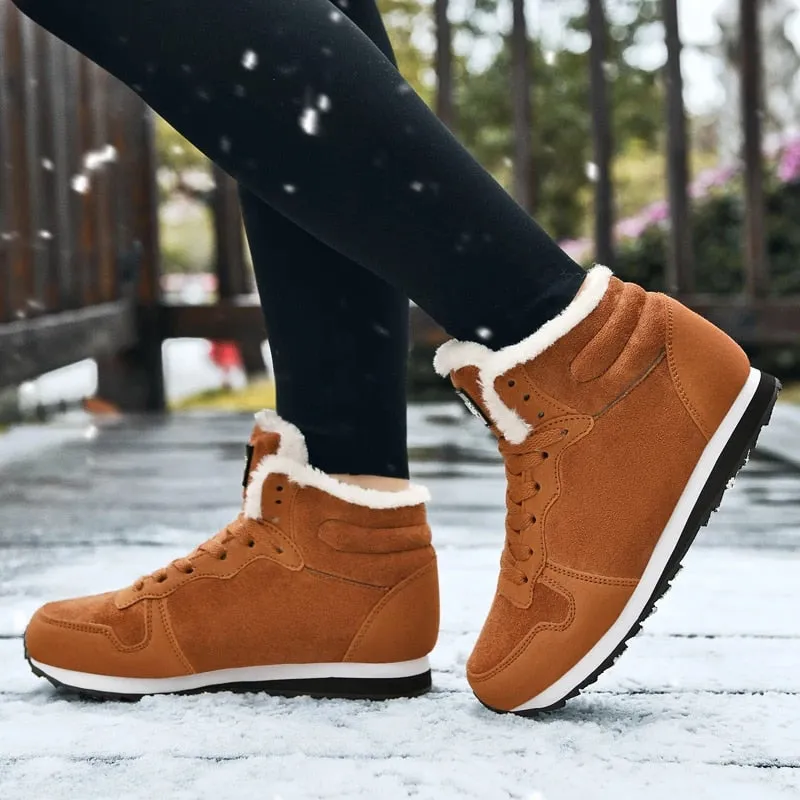 Cuzcare Snow Orthopedic Shoes Casual Plus Size Ankle Boots
