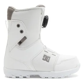 DC Youth Scout 2024 Snowboard Boots - White/Grey