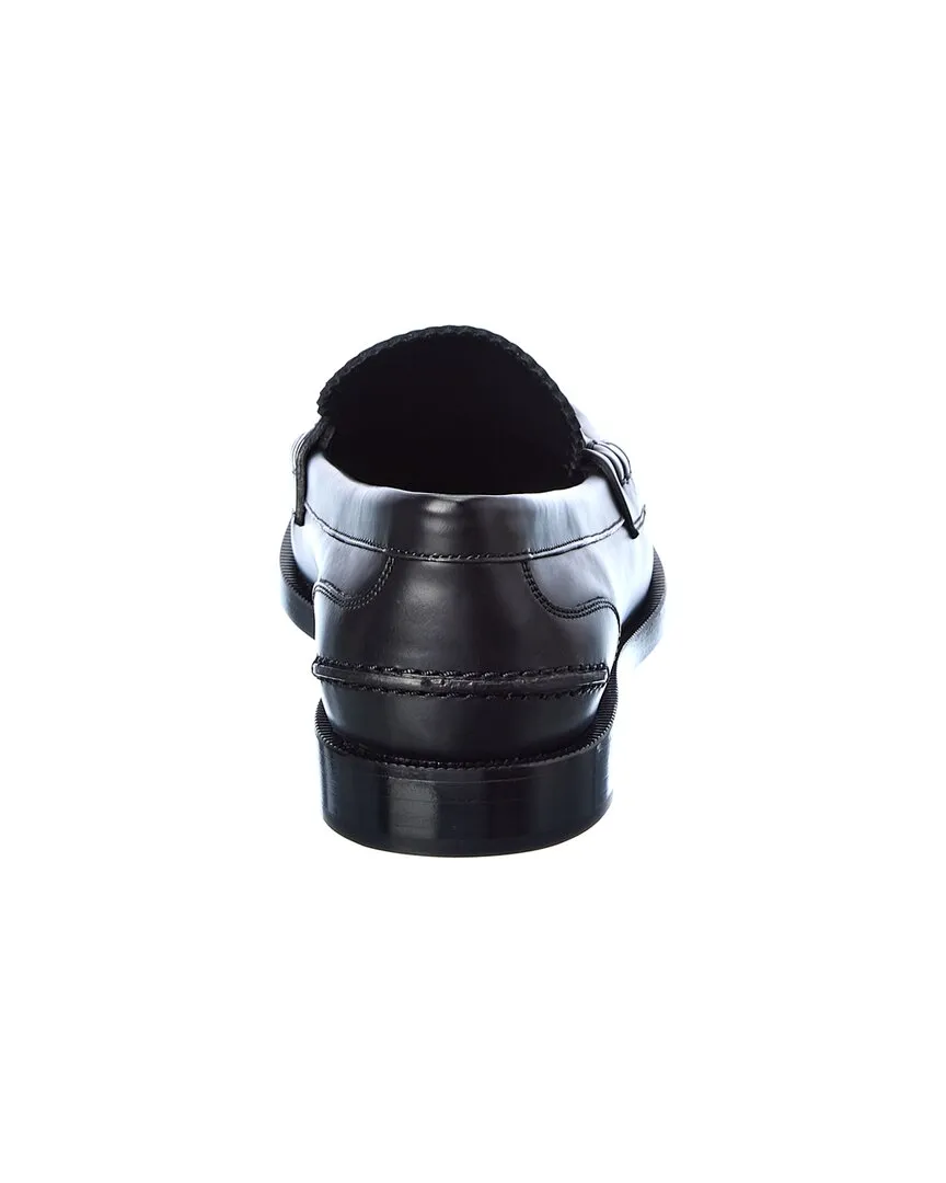 FENDI O'Lock Leather Loafer