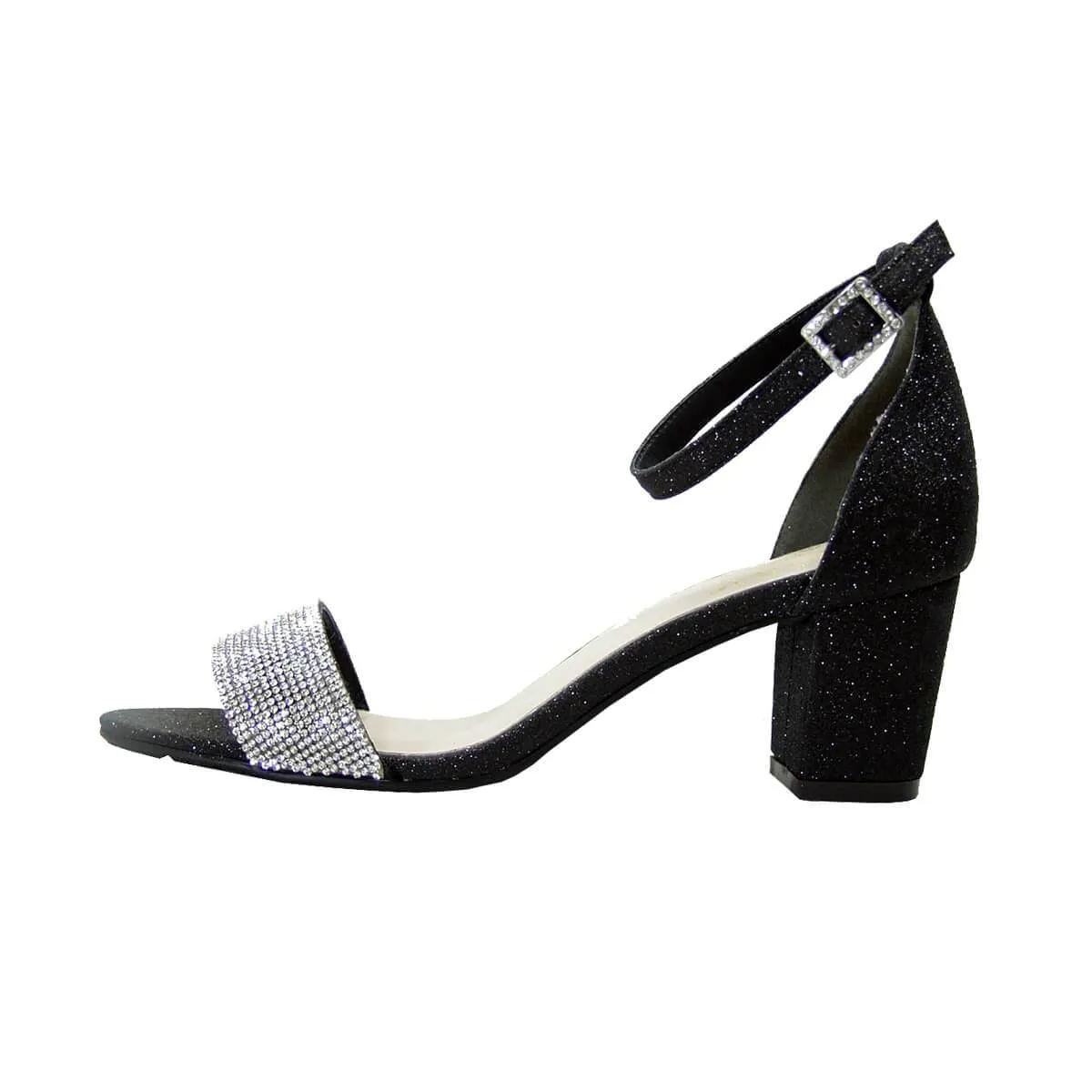 FLORAL Lizette Women's Wide Width Ankle Strap Heeled Sandals