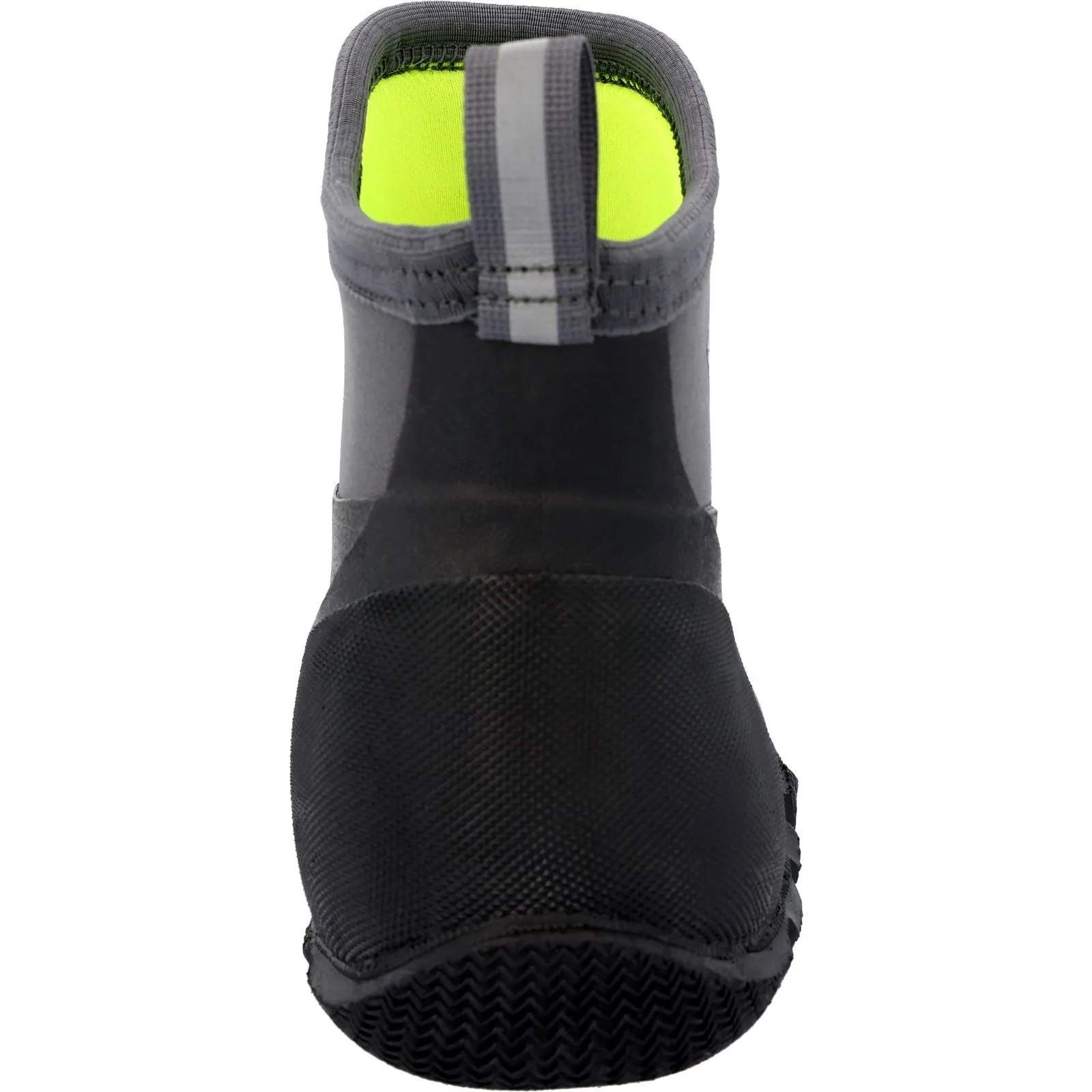 Muck Boots Edgewater Classic 6� Ankle Black Rubber Male Textile/Weather Wellingtons