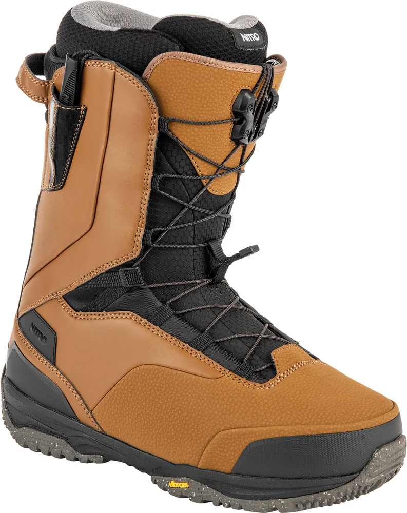 Nitro Venture Pro TLS Snowboard Boots in Brown and Nicotine 2024