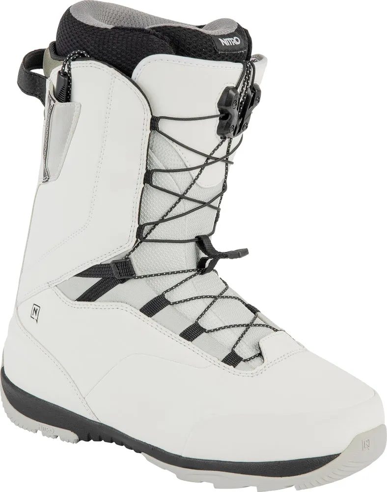 Nitro Venture TLS Snowboard Boots in White 2024