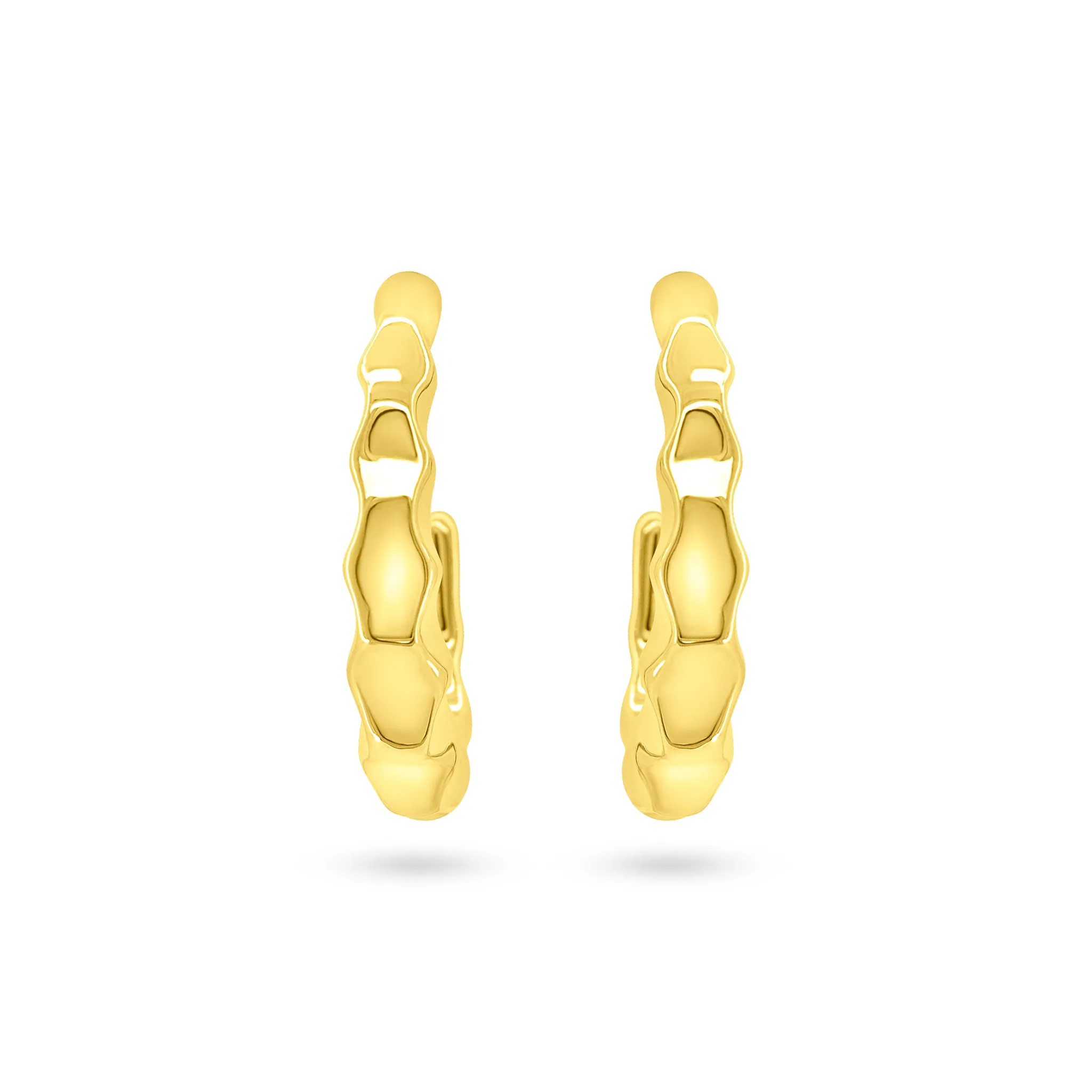 Sculpted Hoops