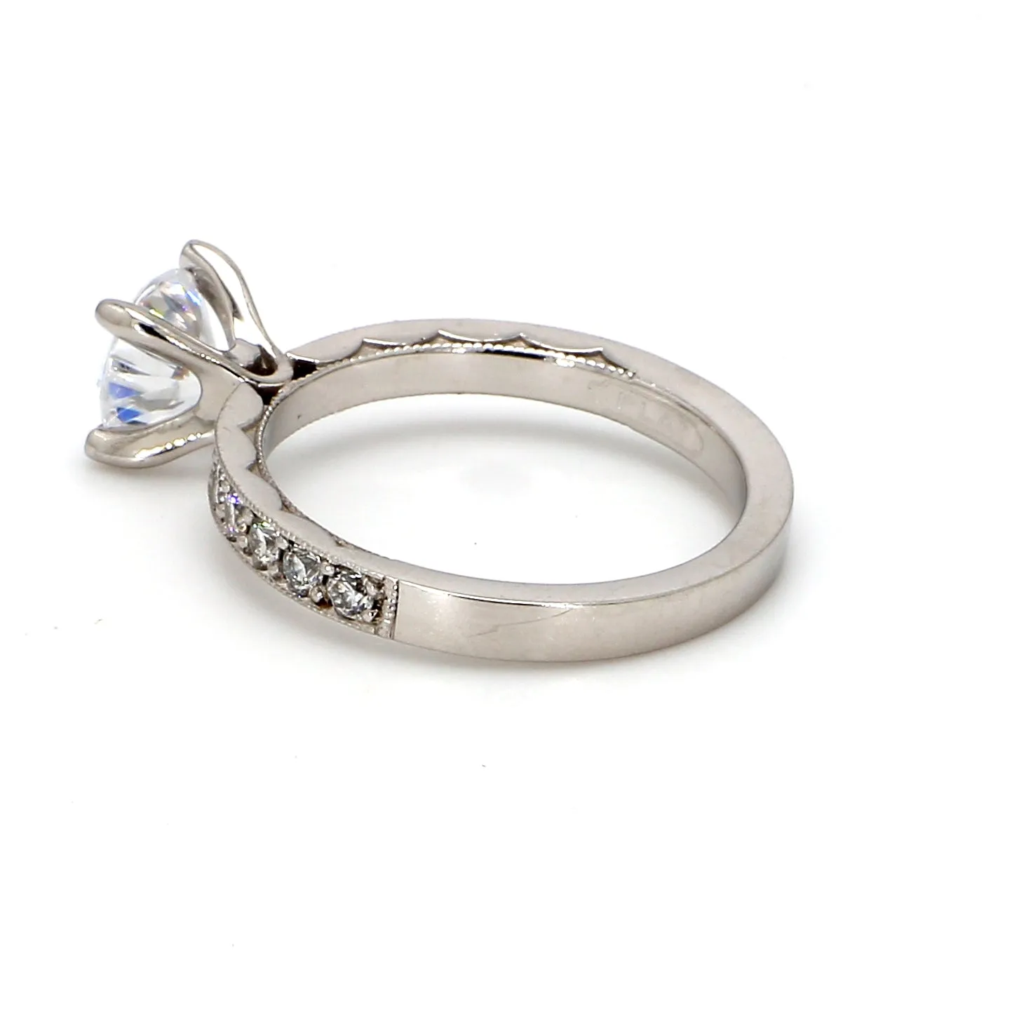 TACORI Sculpted Crescent Solitaire Engagement Ring