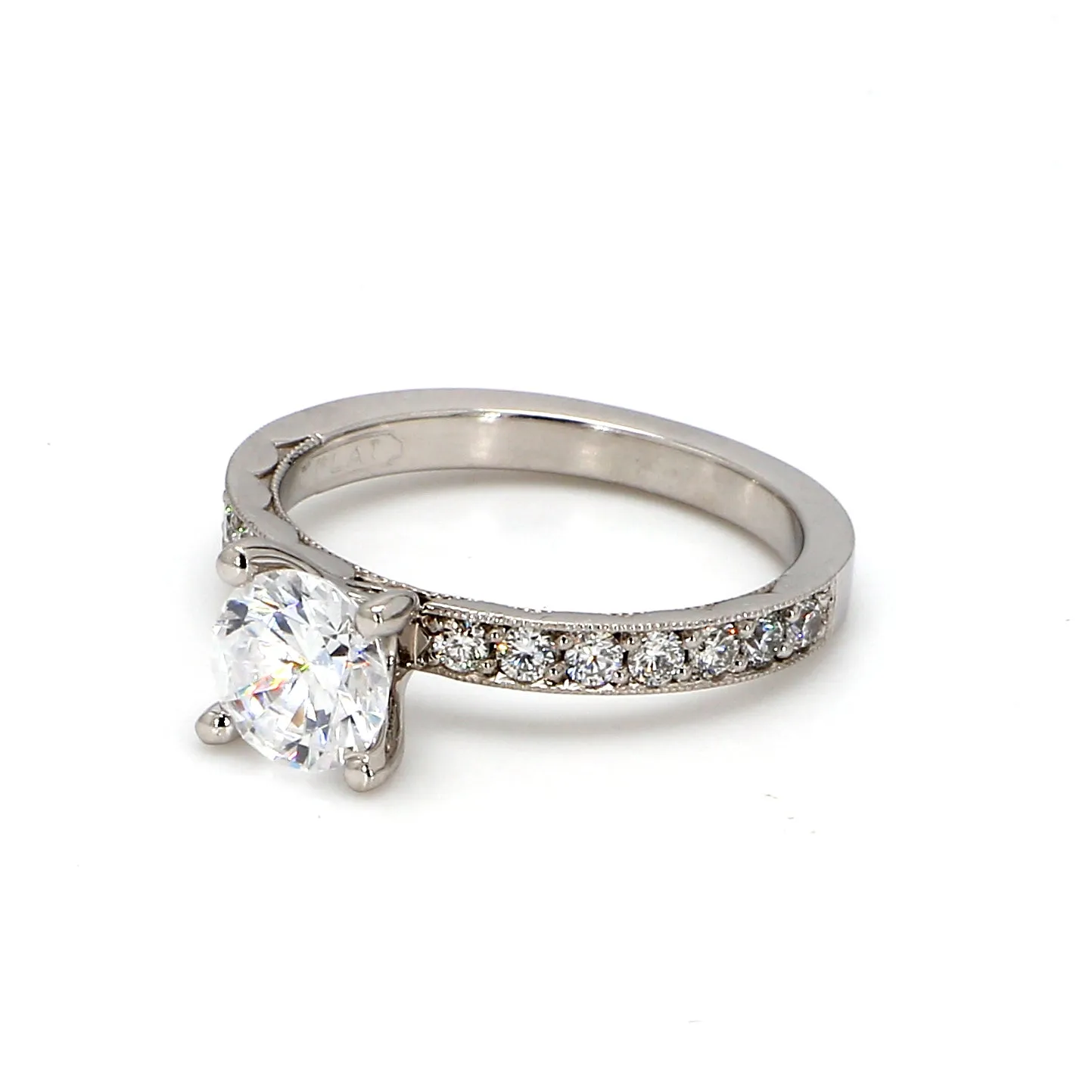 TACORI Sculpted Crescent Solitaire Engagement Ring