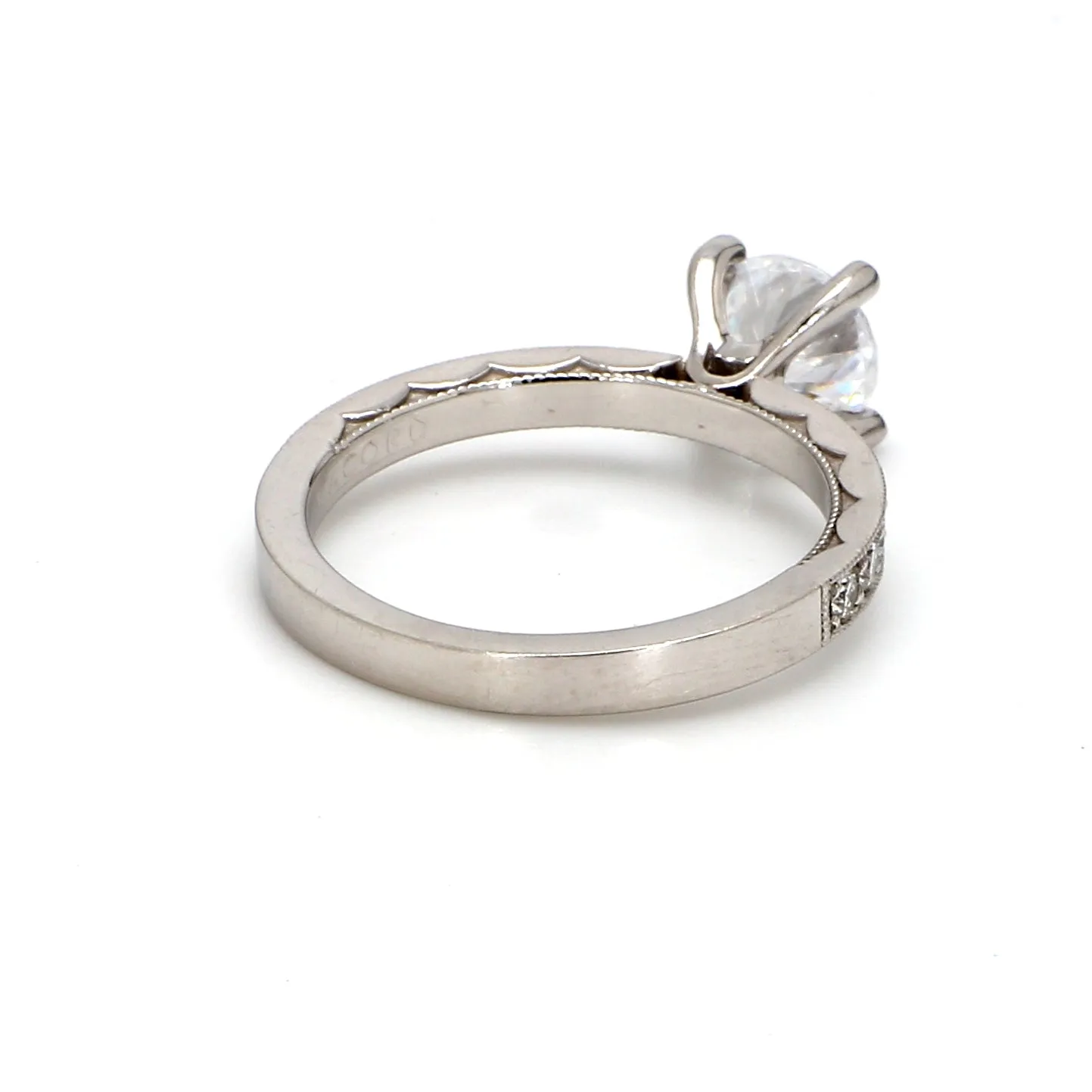 TACORI Sculpted Crescent Solitaire Engagement Ring