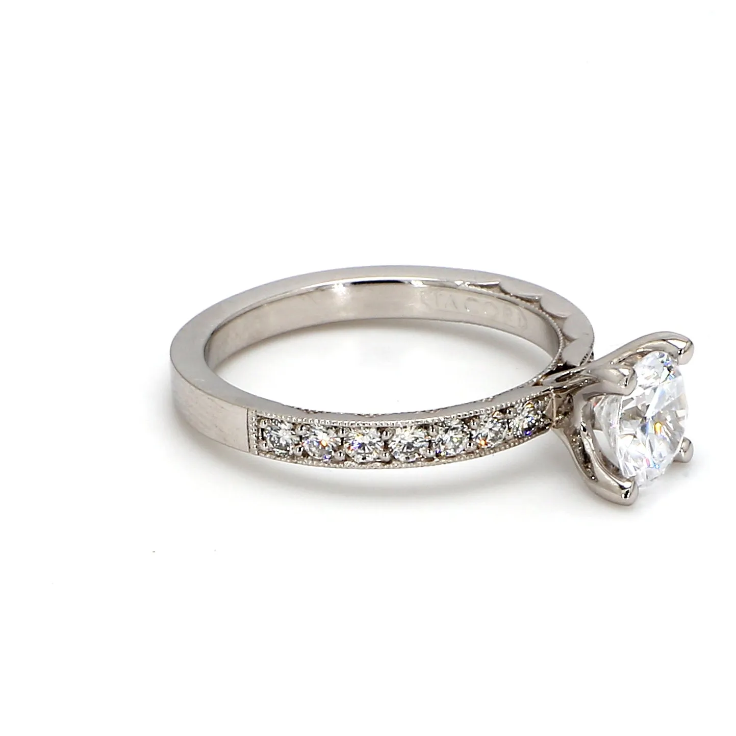 TACORI Sculpted Crescent Solitaire Engagement Ring
